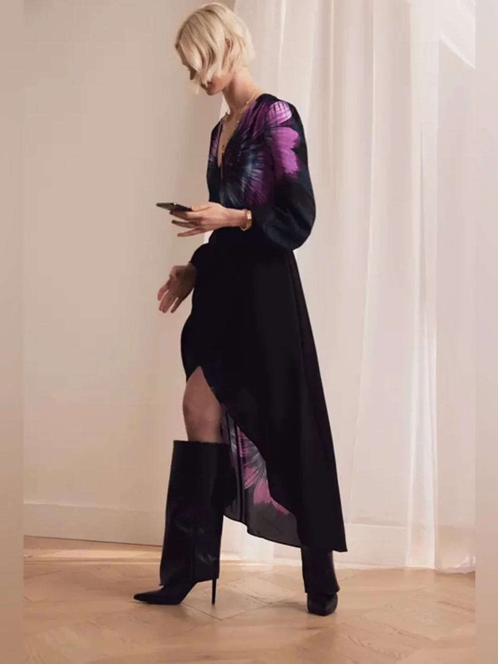 I.N.C International Concepts Skylar Wide-Calf Fold Over Cuffed Knee High Boots